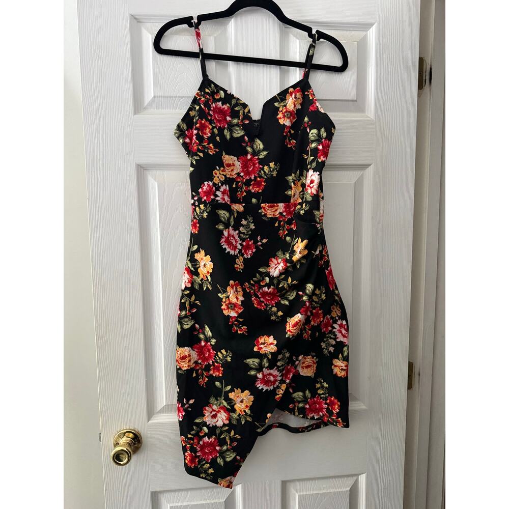 Cute Floral Dress By Dont You Dare Size Large